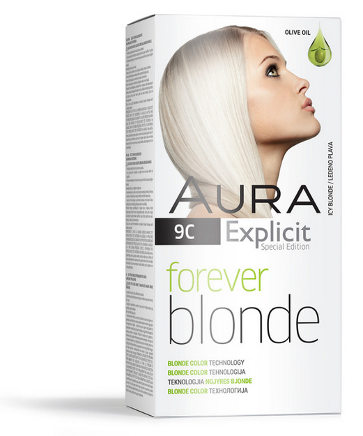 Image of AURA FARBA ZA KOSU (9C) FOREVER BLONDE