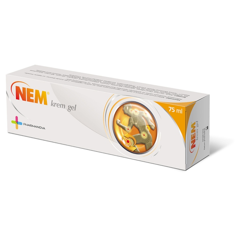 Image of PHARMANOVA NEM® krem gel 75ml, Kod ukočenosti i nelagodnosti u zglobovima i mišićima