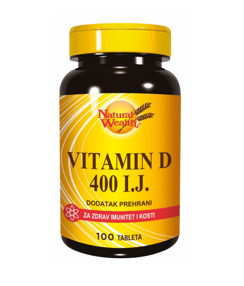 VITAMIN D 400 I.J. A100 nw image