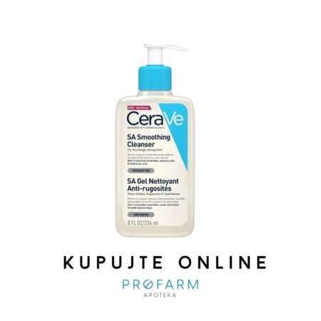 CERA VE GEL ZA ČIŠĆENJE SUHE I GRUBE KOŽE 236ml