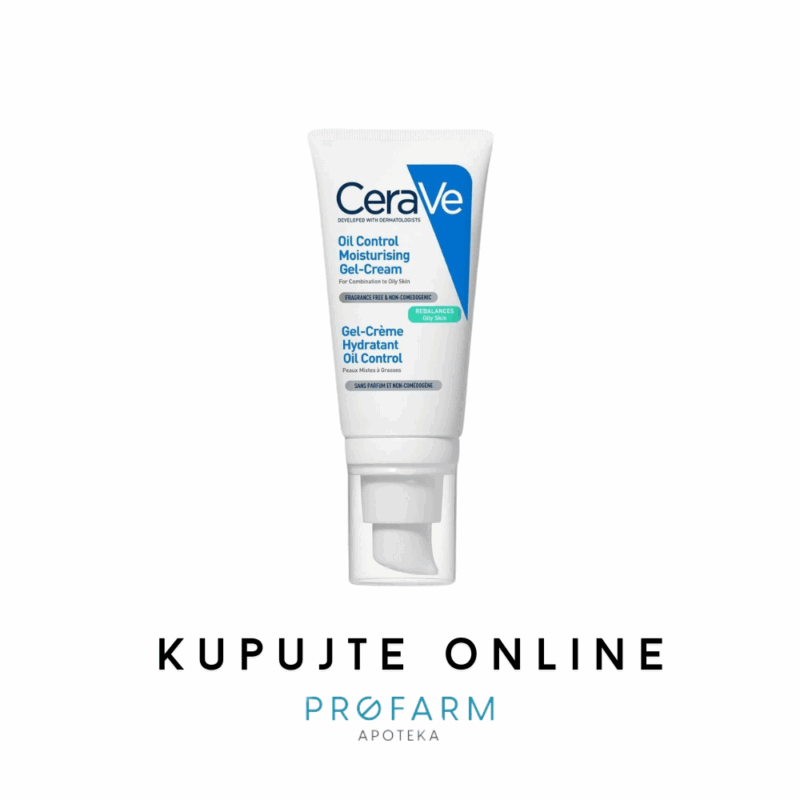 CERA VE HIDRATANTNA GEL KREMA ZA MASNU KOŽU 52ml