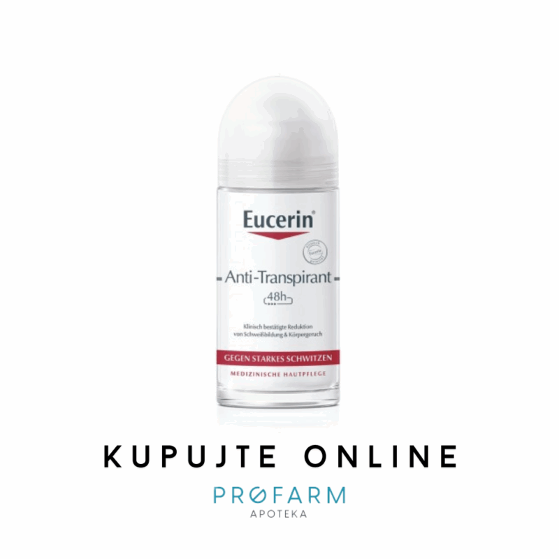 EUCERIN ANTIPERSPIRANT DEO ROLL-ON 50ml