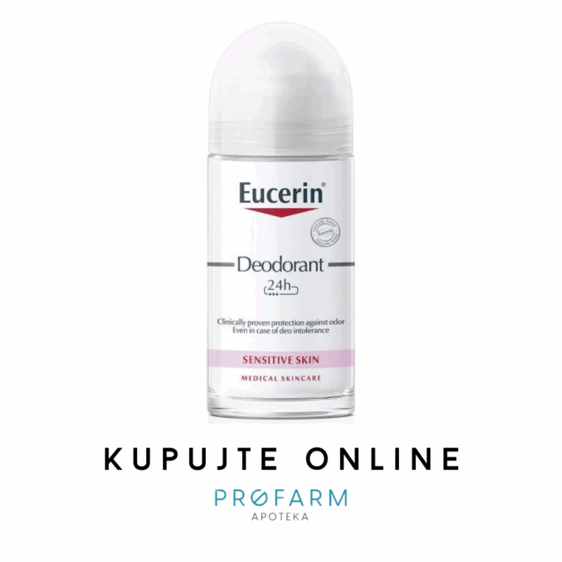 EUCERIN ANTIPERSPIRANT ROLL-ON OSJETLJIVA KOŽA50ml