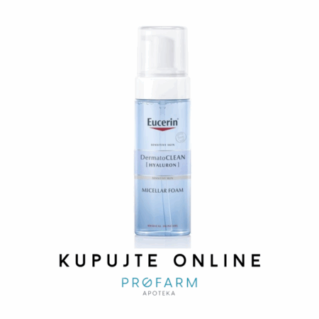 EUCERIN DERMATOCLEAN MICELARNA PJENA 150 ml