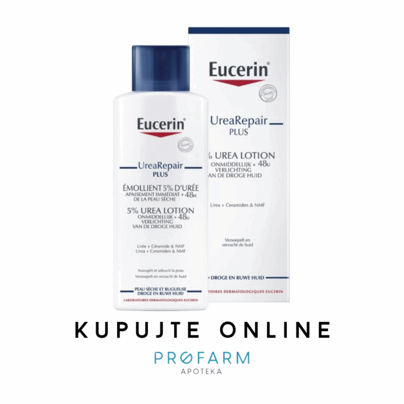 EUCERIN PLUS - 5% UREA LOSION ZA TIJELO