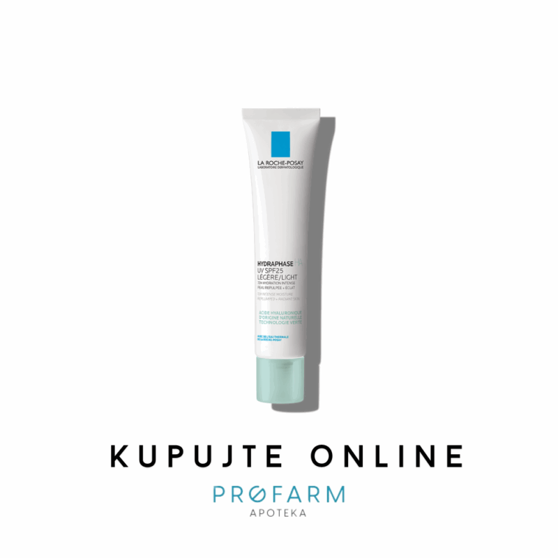 LA ROCHE POSAY HYDRAPHASE HA LIGHT 72h SPF25 40ml