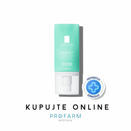 LA ROCHE POSAY HYDRAPHASE HA LIGHT HIDRATANTNA KREMA 72h SPF25