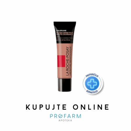 LA ROCHE POSAY TOLERIANE TEINT FLUID 13 TEČNI PUDER ZA POTPUNO PREKRIVANJE SPF 25 30 ml
