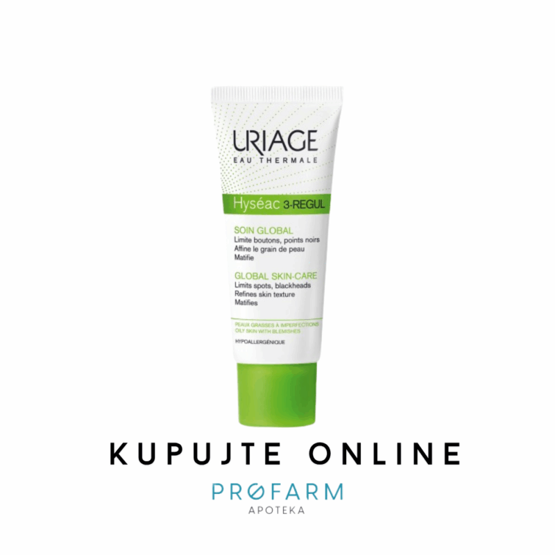 URIAGE HYSEAC 3 REGUL+EMULZIJA 40ml