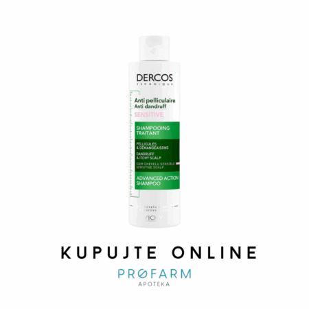 VICHY DERCOS ANTI DANDRUFF SENSITIVE ŠAMPON PROTIV PERUTI