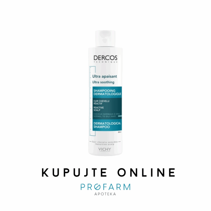 VICHY DERCOS ŠAMPON NORMALNA DO MASNA KOSA