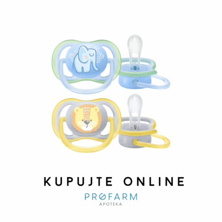 AVENT DUDA ULTRA AIR ANIMALS 6-18M (2kom)
