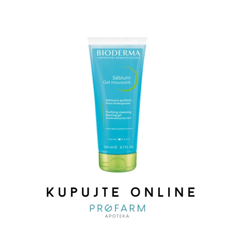BIODERMA SEBIUM GEL MOUSSANT 200ml