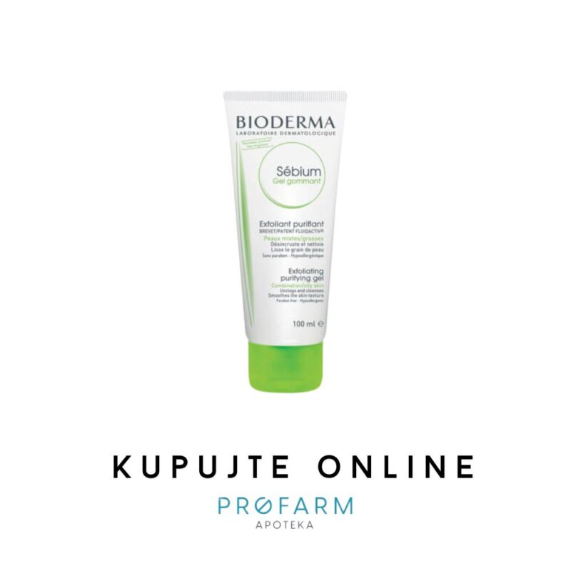 BIODERMA SEBIUM PEELING GEL 100ml