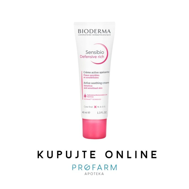 BIODERMA SENSIBIO DEFENSIVE RICH KREMA 40ml