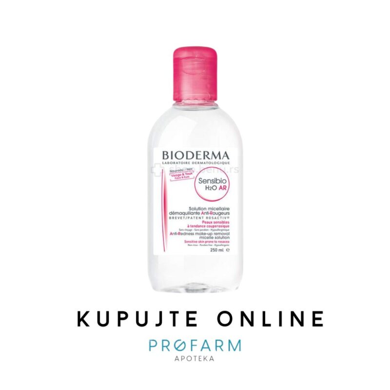 BIODERMA SENSIBIO H2O AR MICELARNA VODA 250ml