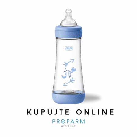 CHICCO BOČICA PERFECT5 4M+ PLAVA , 300ml
