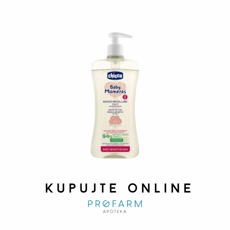 CHICCO KUPKA I ŠAMPON MICELAR SENSITIVE 500 ml