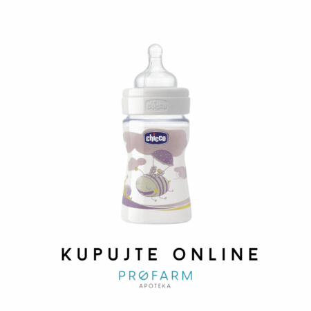 CHICCO PLASTIČNA BOČICA KAUČUK DUDA, NEUTRAL,150ml