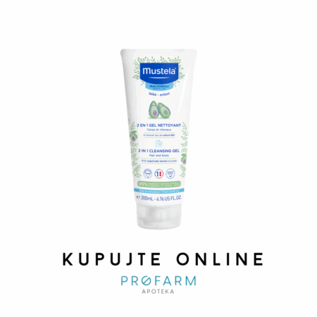 MUSTELA 2U1 ŠAMPON ZA PRANJE KOSE I TIJELA 200ml