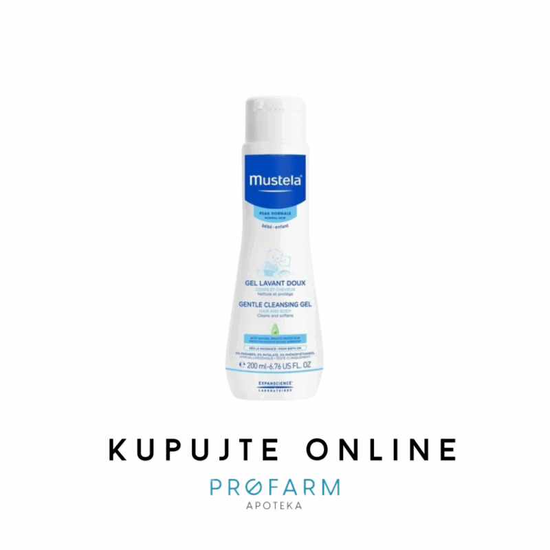 MUSTELA BLAGI GEL ZA KUPANJE ZA KOSU I TIJELO 200 ml