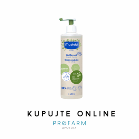 MUSTELA GEL ZA KUPANJE ZA KOSU I TIJELO 400ml