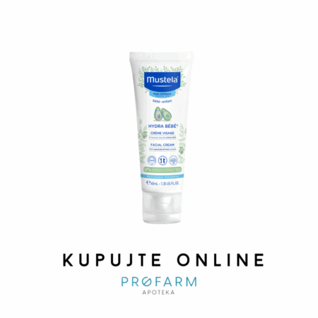 MUSTELA HYDRABEBE KREMA ZA LICE 40ml