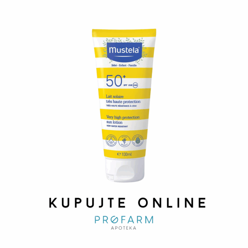 MUSTELA LOSION SPF 50 100ml