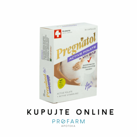 PREGNATOL ACTIVE FOLAT +  VITAMIN B 30cps.