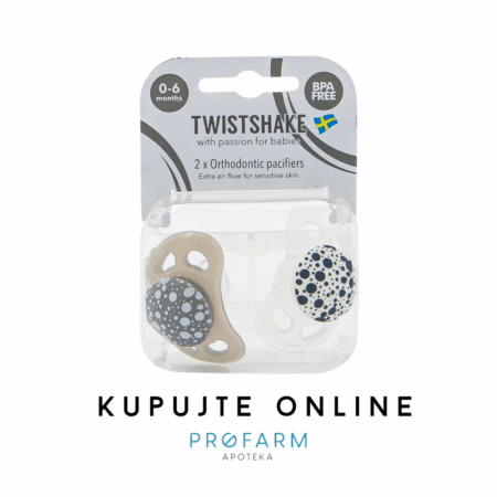 TWISTSHAKE DUDA SIVA BIJELA 0-6M (2kom)