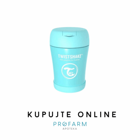 TWISTSHAKE TERMO POSUDA ZA HRANU PLAVA, 350ml