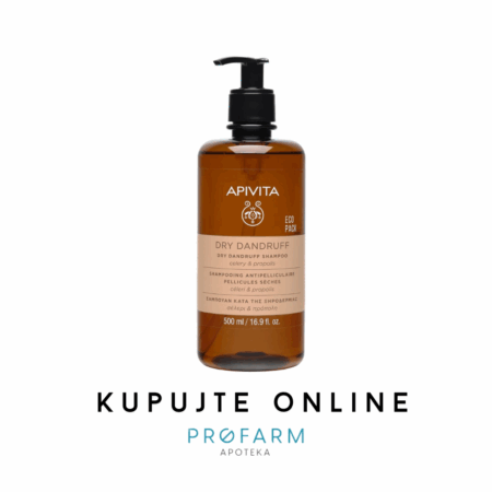 APIVITA SAMPON PROTIV SUVE PERUTI, 500ML