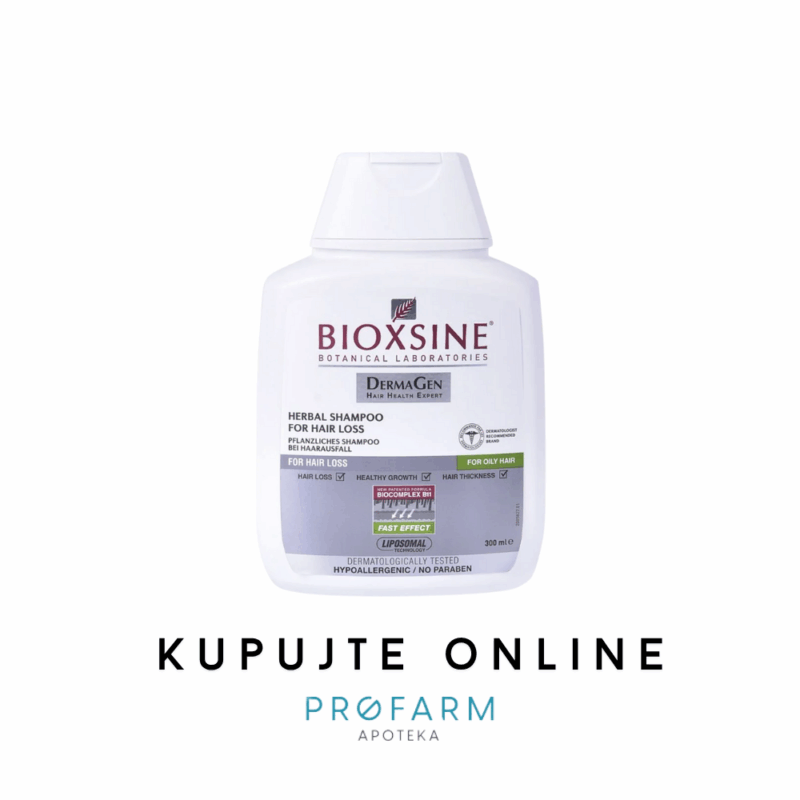 BIOXINE DERMAGEN ŠAMPON ZA MASNU KOSU , 300 ml