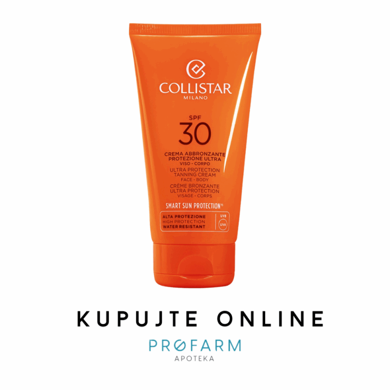 COLLISTAR SUN ULTRA PROTECT TAN CREAM SPF30