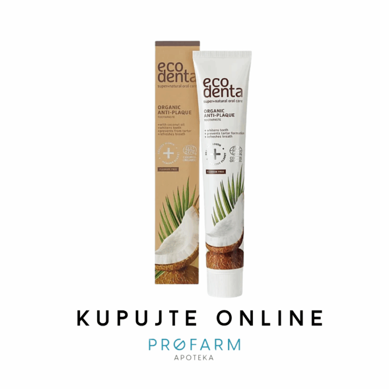 ECODENTA PASTA ZA ZUBE KOKOS ULJE
