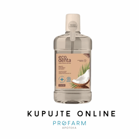 ECODENTA VODICA ZA USTA KOKOS