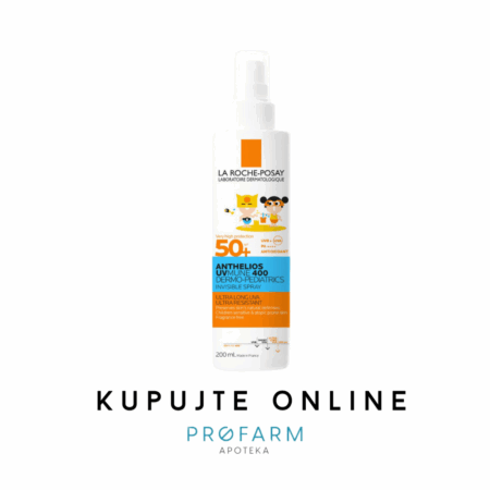 LA ROCHE POSAY ANTHELIOS SPREJ ZA ZAŠTITU OD SUNCA ZA DJECU SPF 50+ , 200 ml