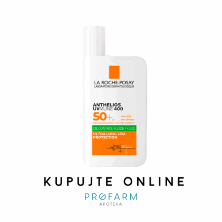 LA ROCHE POSAY ANTHELIOS UVMUNE 400 FLUID ZA MASNU KOŽU SPF 50+ , 50 ml
