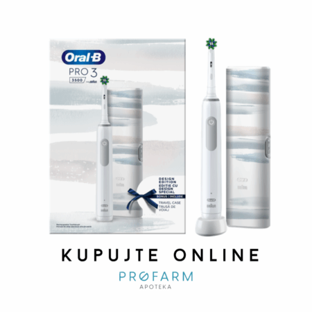 ORAL B EL ČET ZA ZUBE PRO 3 3500 WHITE