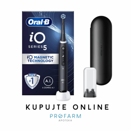 ORAL B EL ČETKICA ZA ZUBE IQ SERIES 5 BLACK