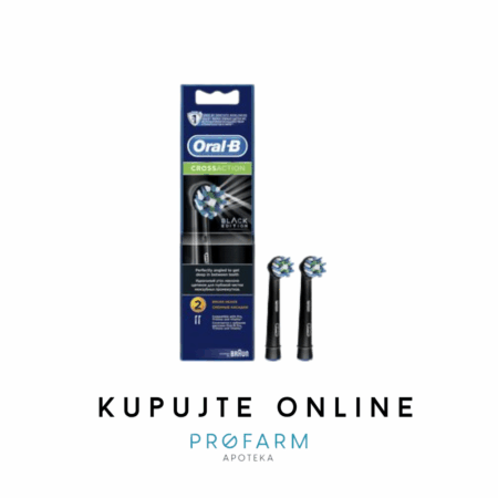 ORAL B ZAM GLAVA ZA ČETKICU CROSS ACTION 2 KOM