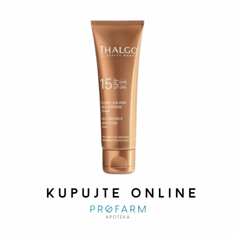 THALGO SUN SPF15 AGE DEFENSE FLUID
