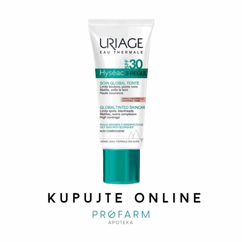 URIAGE HYSEAC SPF30 TONIRANA KREMA