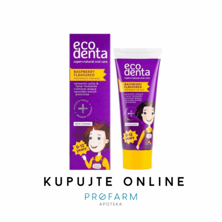 ECODENTA DJ PASTA ZA ZUBE MALINA [kom]