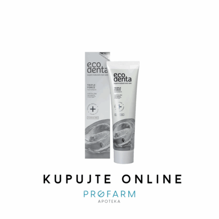 ECODENTA PASTA ZA ZUBE TRIPLE FOR [kom]