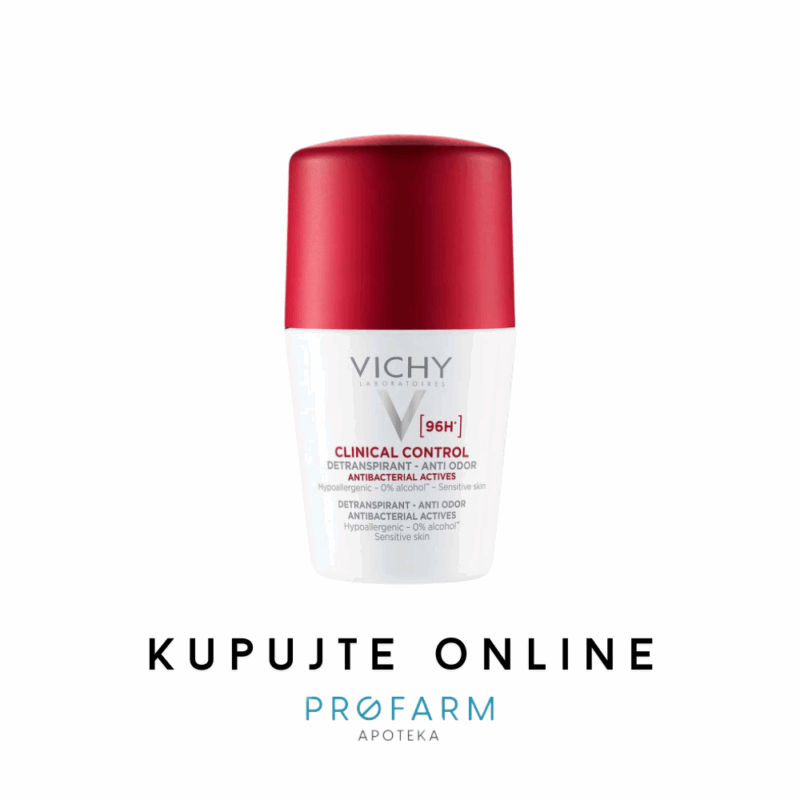 VICHY DEO ROLL-ON 96H