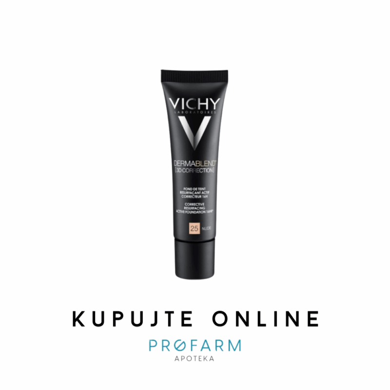 VICHY DERMABLEND 3D PUDER BR25