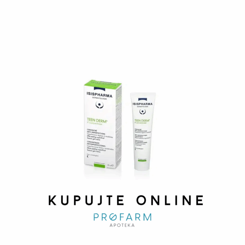 ISF TEEN DERM K KREMA 30 ML [KUT]