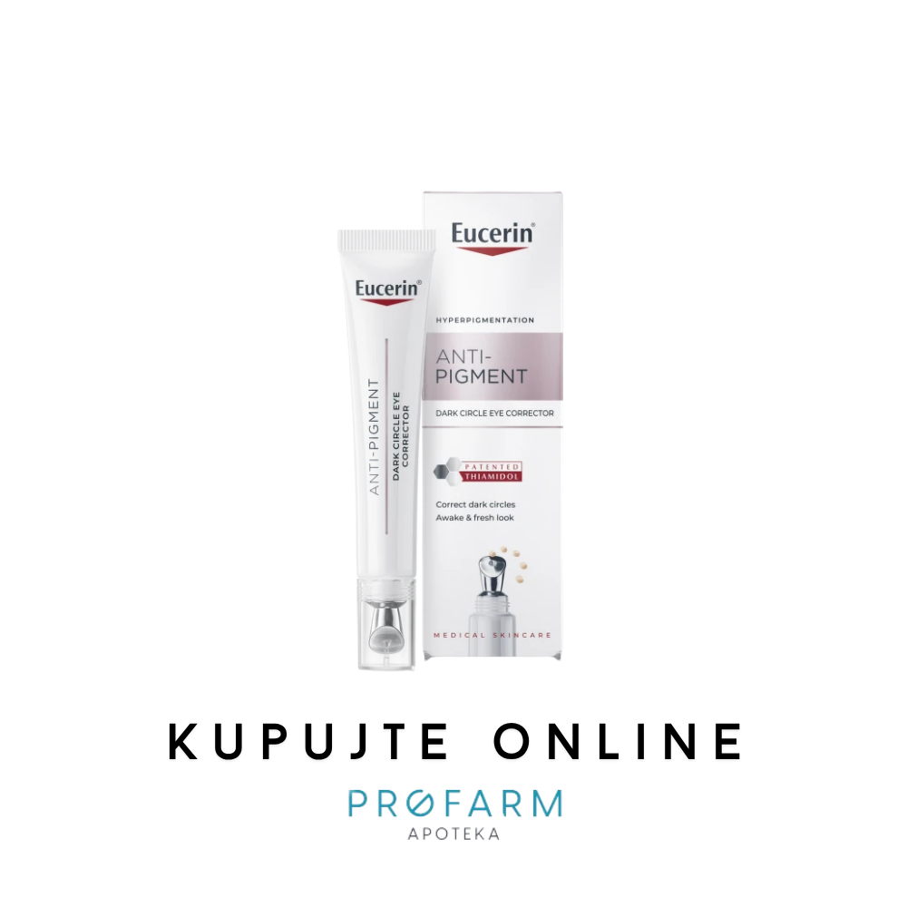 EUCERIN ANTI-PIGMENT KREMA ZA TAMNE KOLUTOVE OKO OČIJU, 15 ML