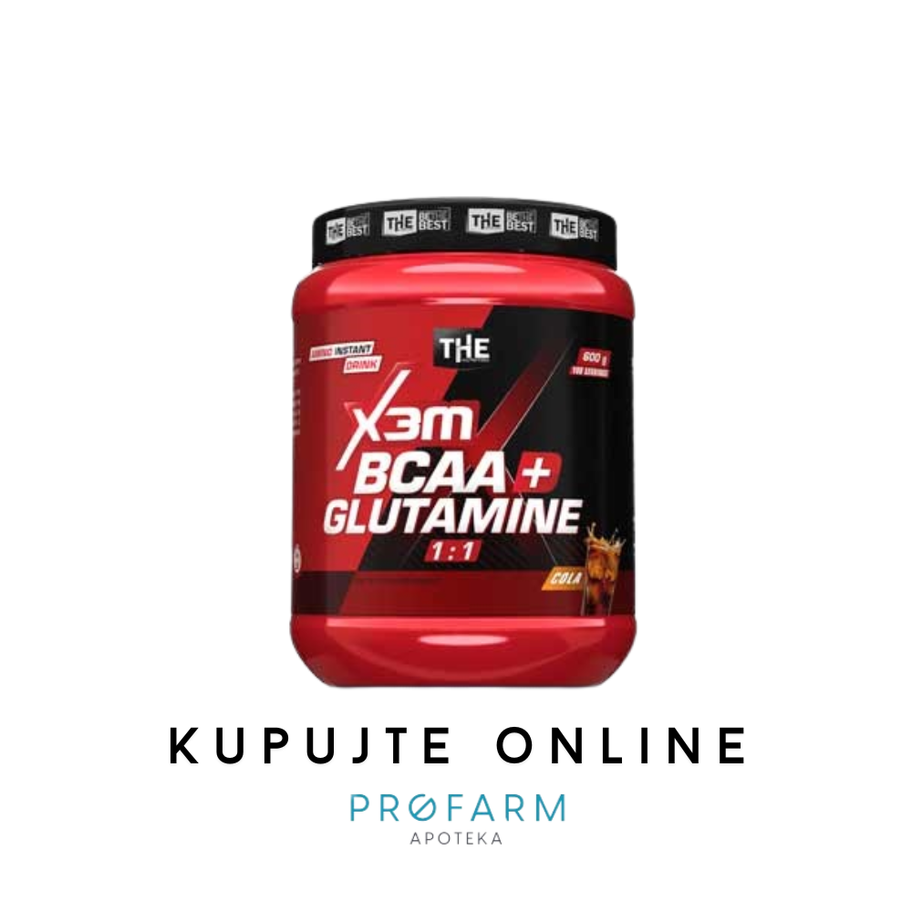 X3M BCAA + GLUTAMINE, 600G